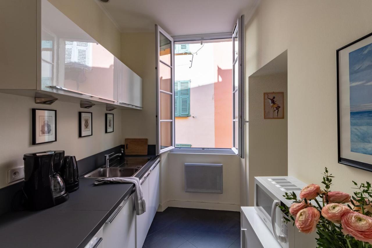 Le Cool&Cosy-T2 climatisé au cœur du vieux Niza Exterior foto